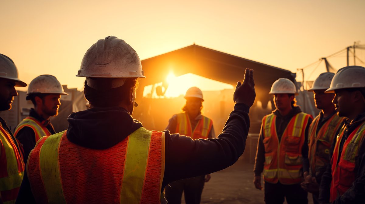 An MC crew on a job site